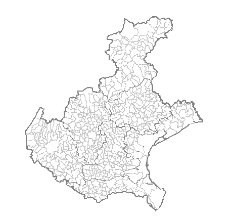 mappa veneto