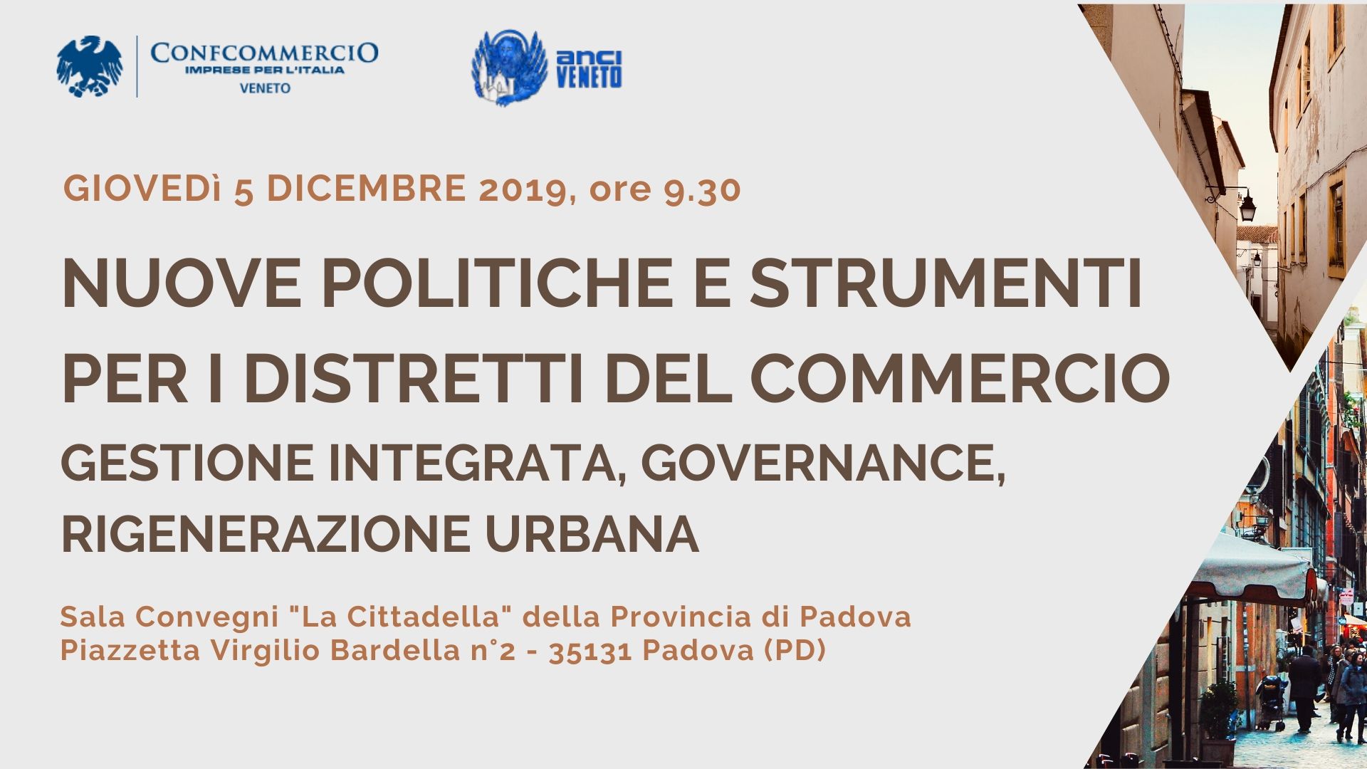 Distretti del commercio banner